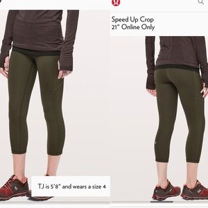 Lululemon Speed Up Crop